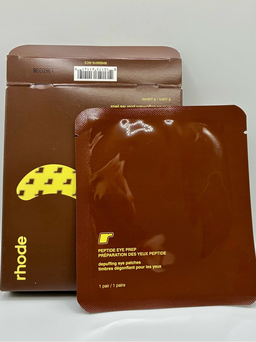NEW Rhode Peptide Eye Prep Eye Patches Justin Bieber Collab Limited Edition - Picture 4 of 7